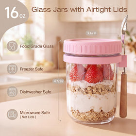 HomArtist stainless steel spoon included for effortless scooping.