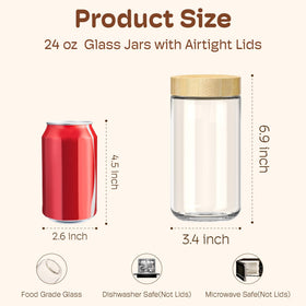 HomArtist yogurt jar with wide mouth for easy filling and cleaning