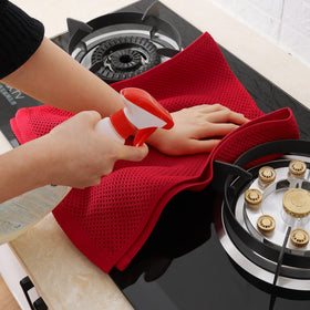 Homaxy towels are gentle on cookware and glassware for everyday tasks.