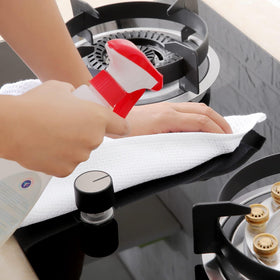 Homaxy towels in a washing machine highlighting easy care