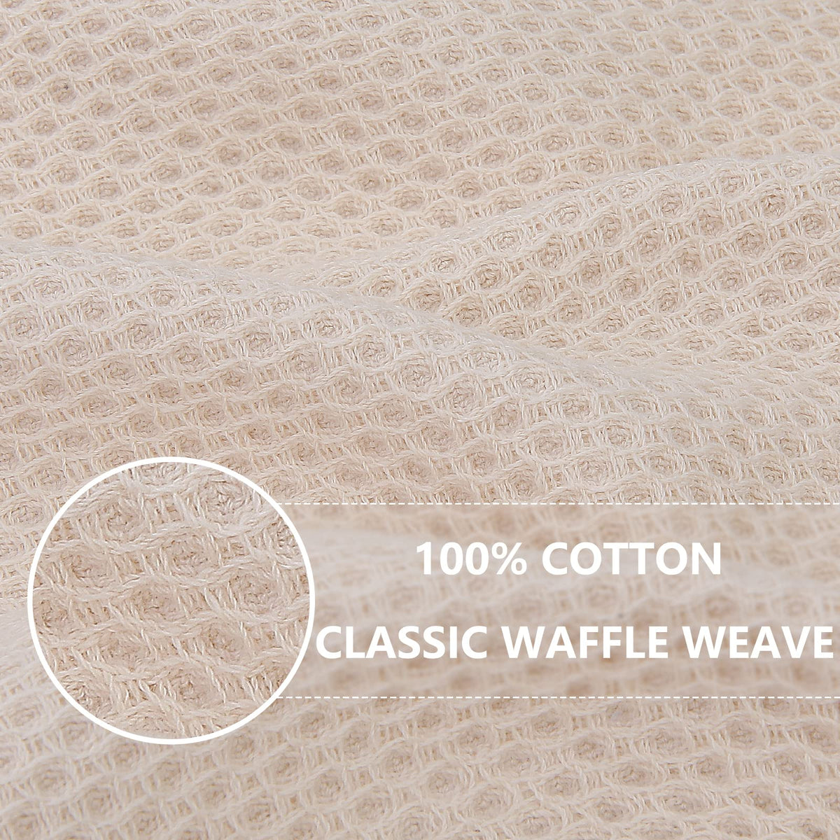 Homaxy soft absorbent dishcloths delivering quick-dry performance