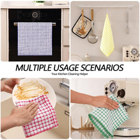 Homaxy dishcloths near sink for quick hand-drying and cleanup.