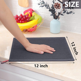 Homaxy durable honeycomb weave increases absorption and lightweight feel.