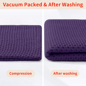 Homaxy eggplant dishcloths shown as a gift-ready kitchen essential
