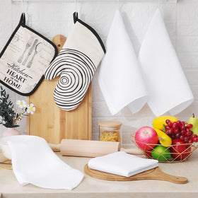 Homaxy honeycomb weave dishcloth for durability and airflow.