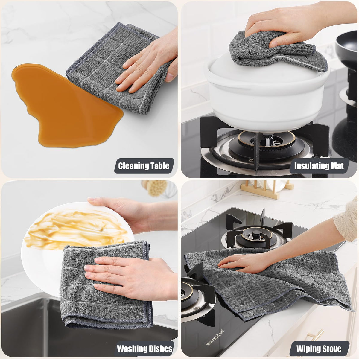 Homaxy towels withstand repeated washings, maintaining absorbency over time.