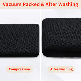 Homaxy waffle cloths simplify drying tasks and reduce towel waste