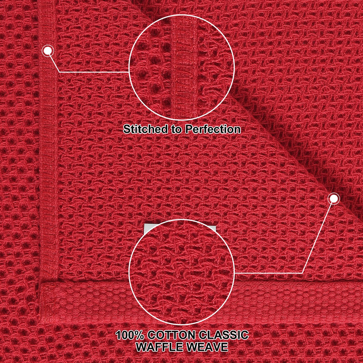 Homaxy honeycomb-design towels highlighting lightweight, absorbent drying in busy kitchens