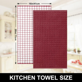 Homaxy towels are versatile as napkins, placemats, and light cleaning.