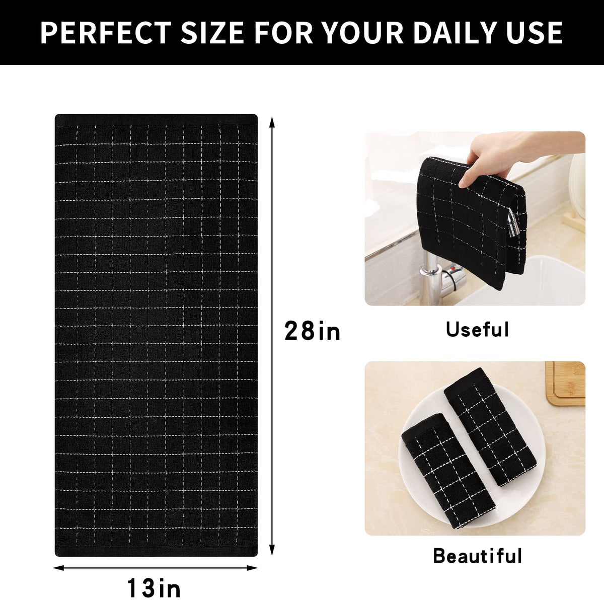 Homaxy towels shown in washing machine showcasing easy care