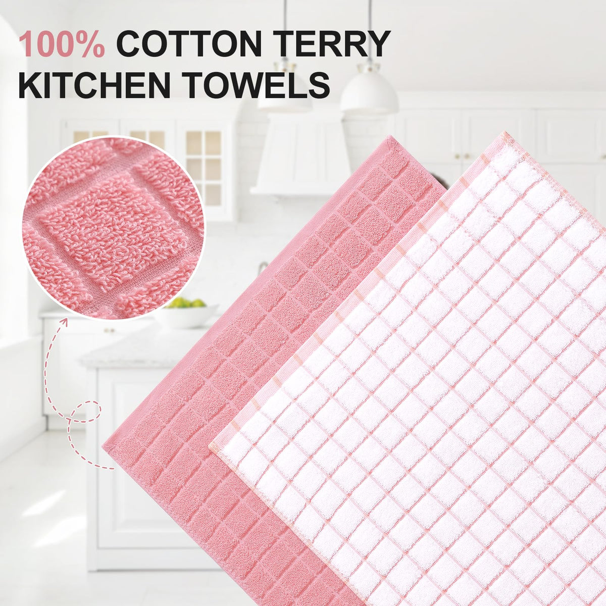 Homaxy 390 GSM close-up reveals high absorbency for spills.