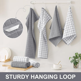 Homaxy six-towel pack ready for kitchen use and replacement