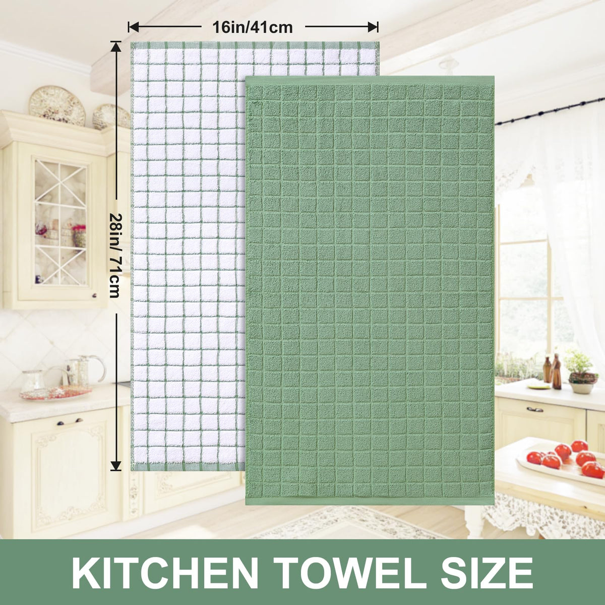 Homaxy towels versatile as napkins or placemats for casual dining