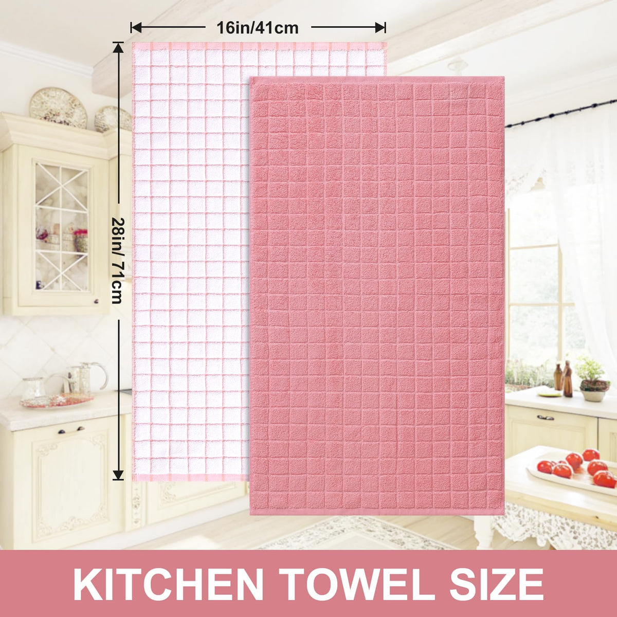 Homaxy towels for dish drying and light cleaning tasks.
