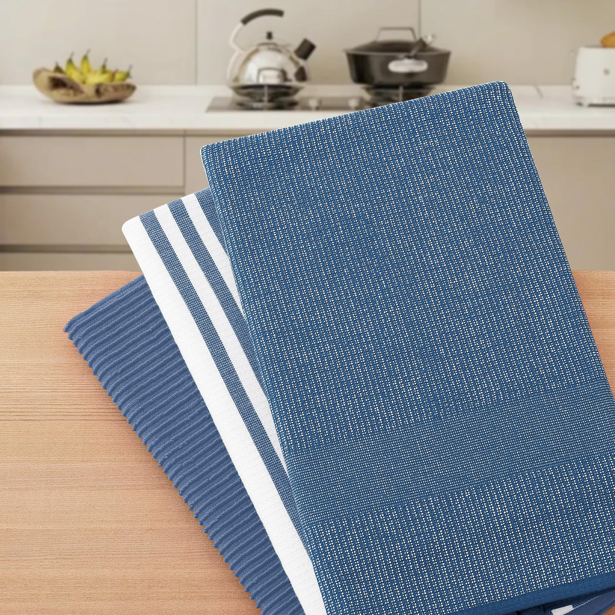 Homaxy Premium Kitchen Towels care and washing instructions promote long-lasting softness.