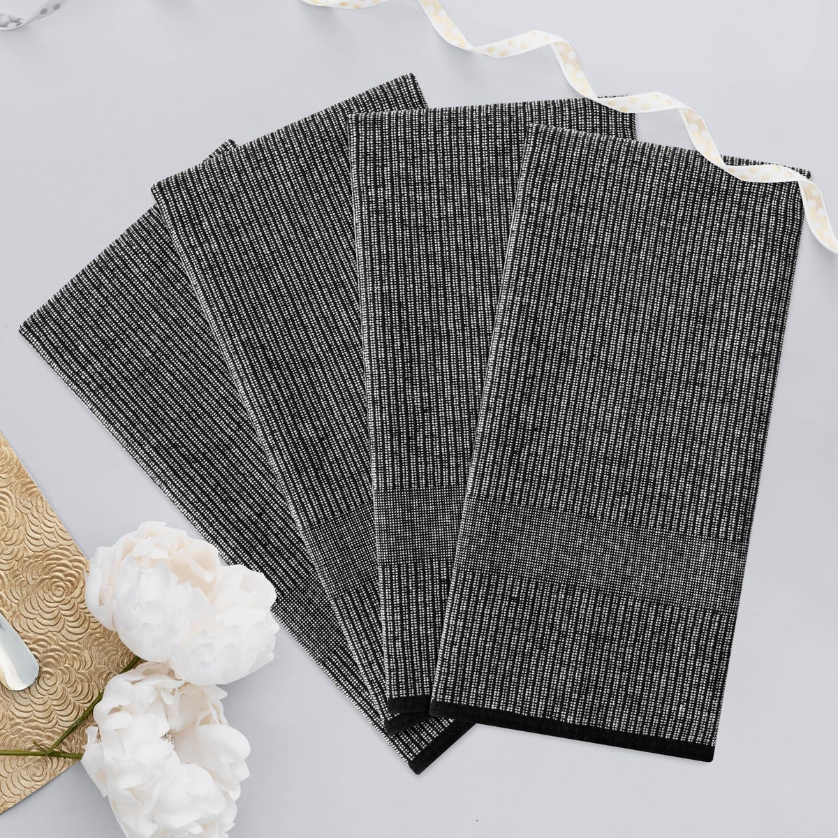 Colorful Homaxy towels to brighten kitchen decor
