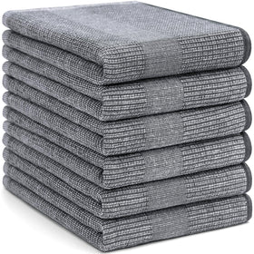 Environmentally friendly towels reduce paper waste during cleanup.