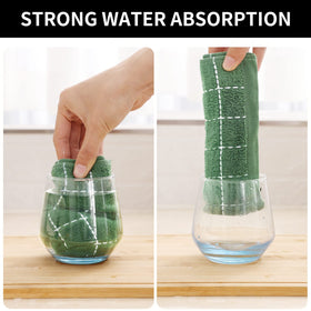 Homaxy soft scratch-free towels protect delicate items while drying hands