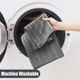 Homaxy towels are stacked neatly in a tidy towel bundle.