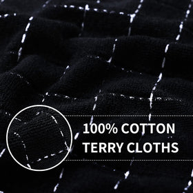 Homaxy Terry weave close up showing high absorbency for spills