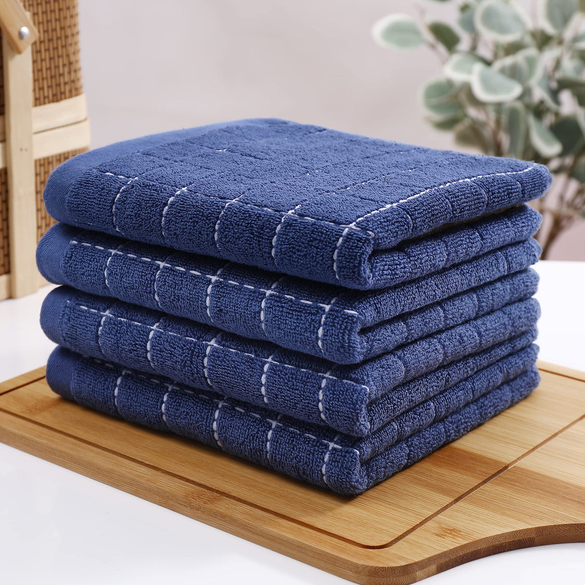 Homaxy terry structure towels offer high absorbency and fast drying