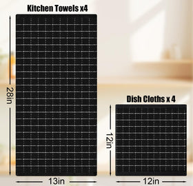 Homaxy quick dry towels speed up cleanup after meals