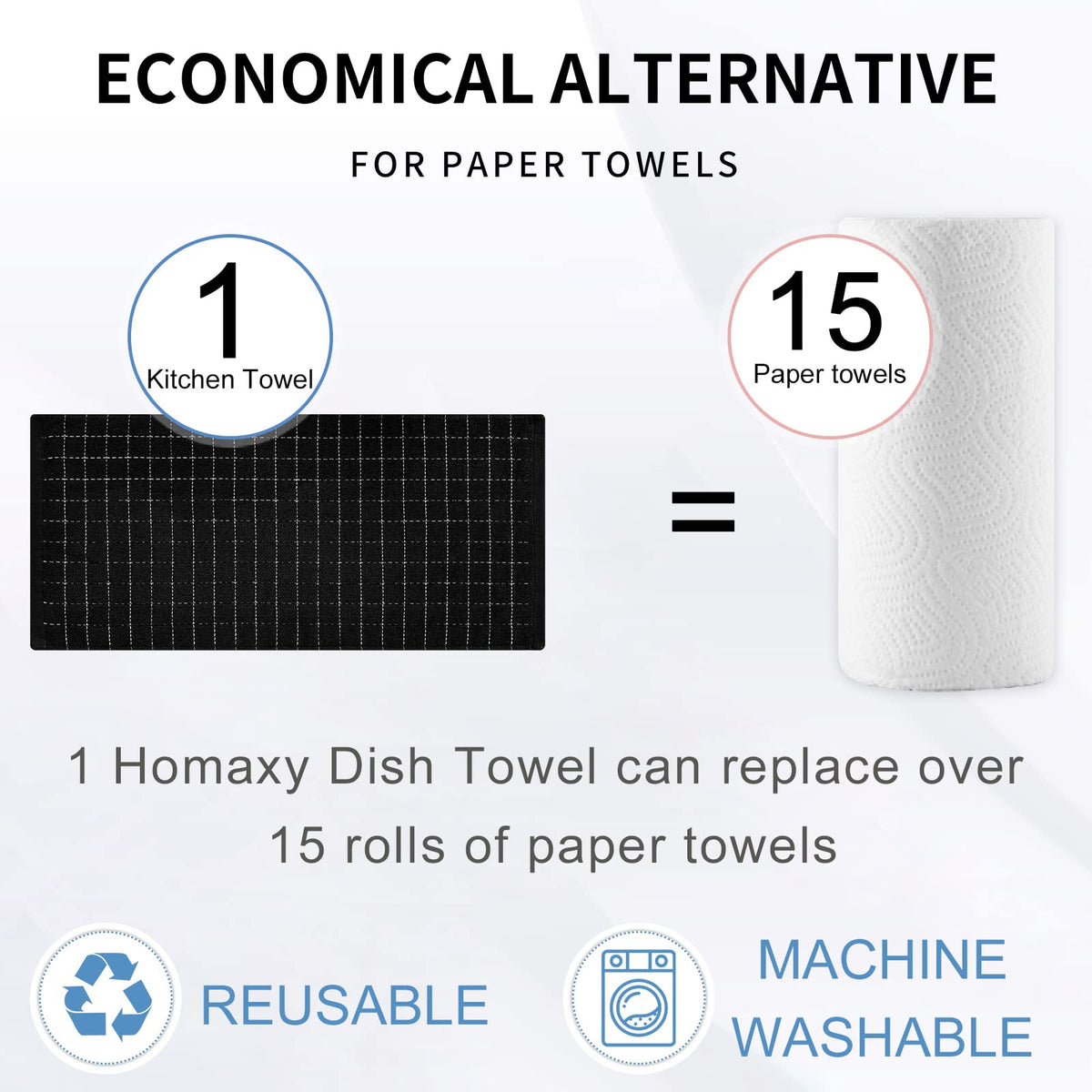 Homaxy versatile set handles dry, wipe, and polish tasks