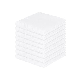 Homaxy waffle weave dishcloth with soft texture gentle on delicate cookware.