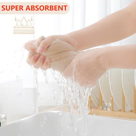 Homaxy 13x28 inch towel spread shows soft, durable cotton.