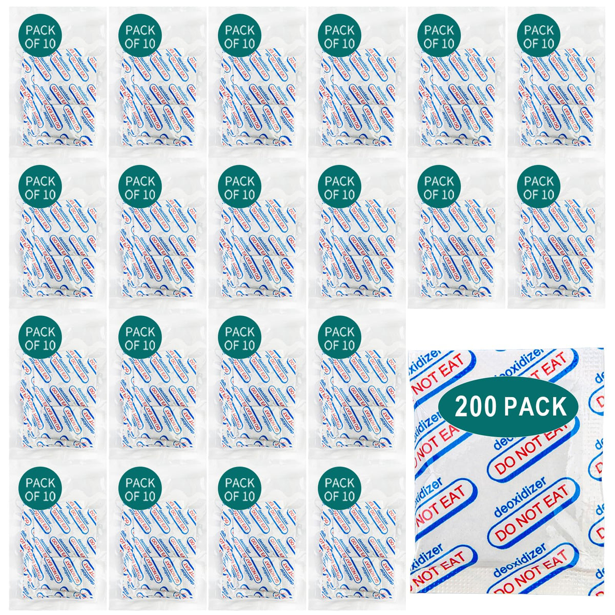 Hombao 500cc absorber in a vacuum bag preserves freshness