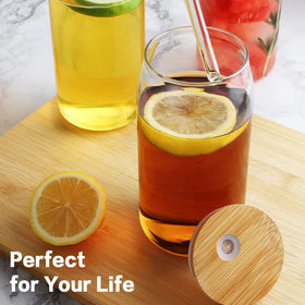HOMBERKING dishwasher-safe glass cups ensure easy cleanup after gatherings