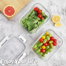 HOMBERKING glass containers are dishwasher safe for easy cleanup