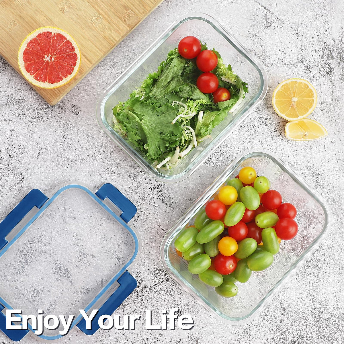 HOMBERKING BPA-free lid is dishwasher-safe and easy to clean.