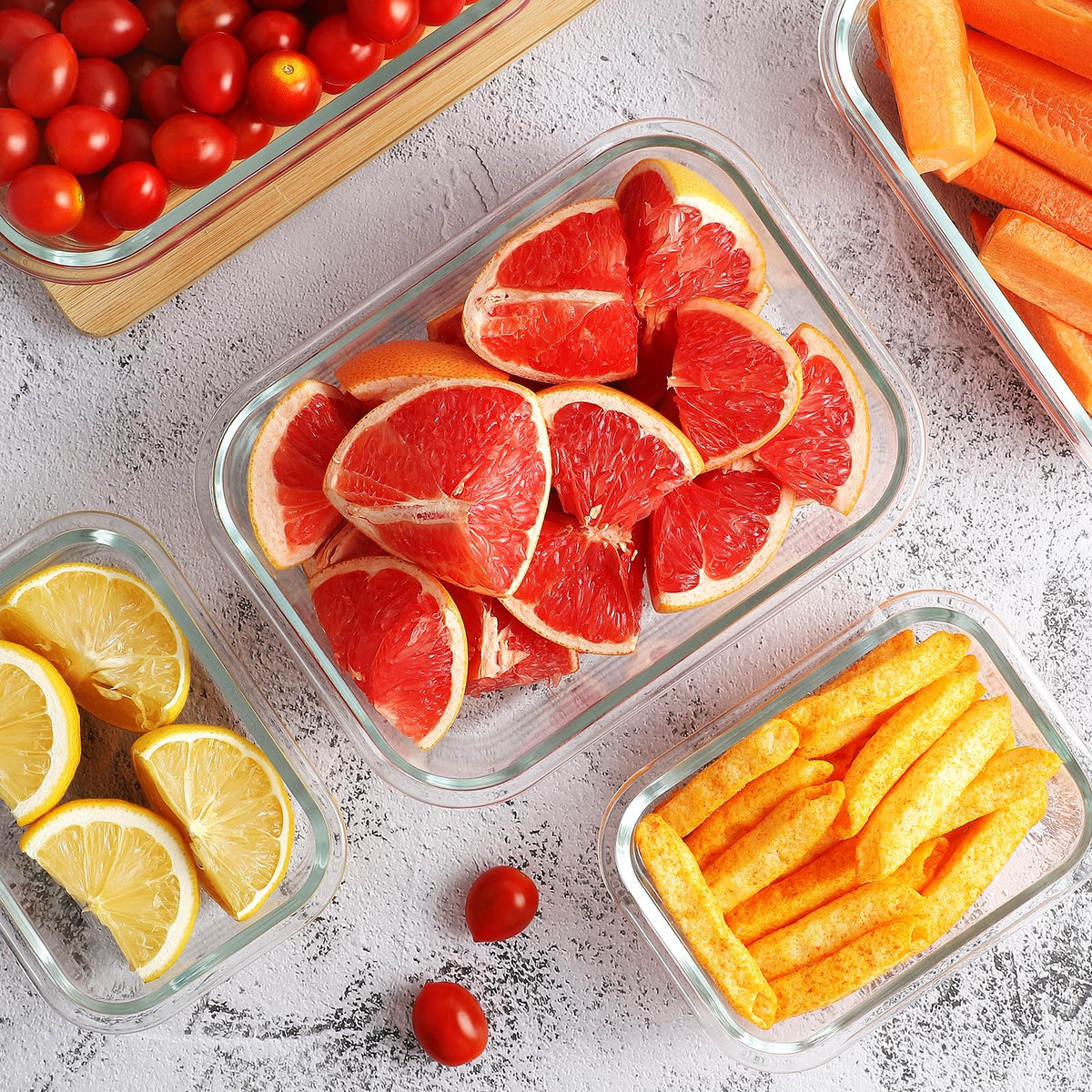 HOMBERKING leak-proof design helps keep foods fresh and mess-free