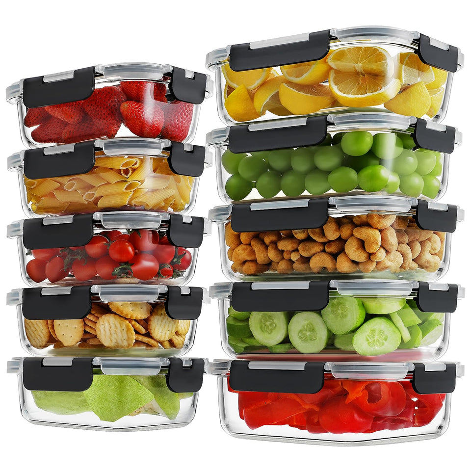 Homberking locking lid close-up showing airtight seal for fresh meals.