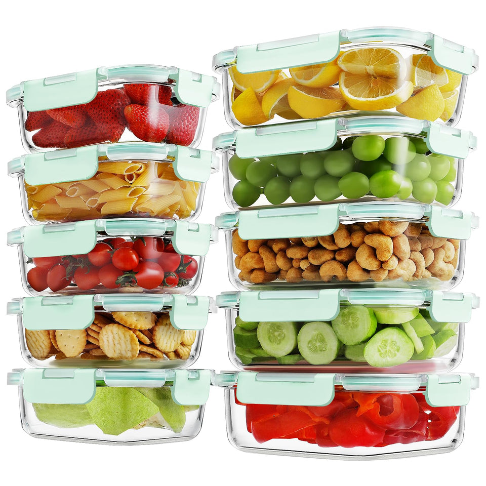 HOMBERKING locking lids close-up showing airtight seal for freshness
