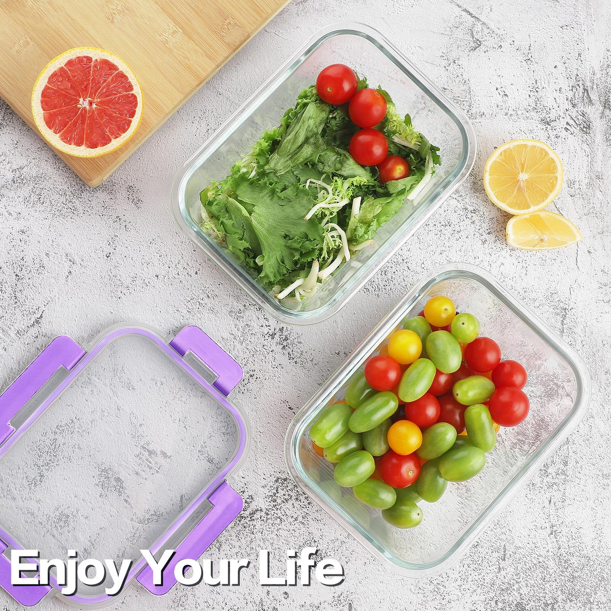 HOMBERKING compact set fits lunch boxes and daily meal prep at work