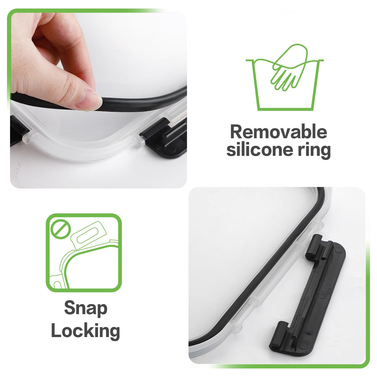 HOMBERKING oven-safe glass container for high-heat use.