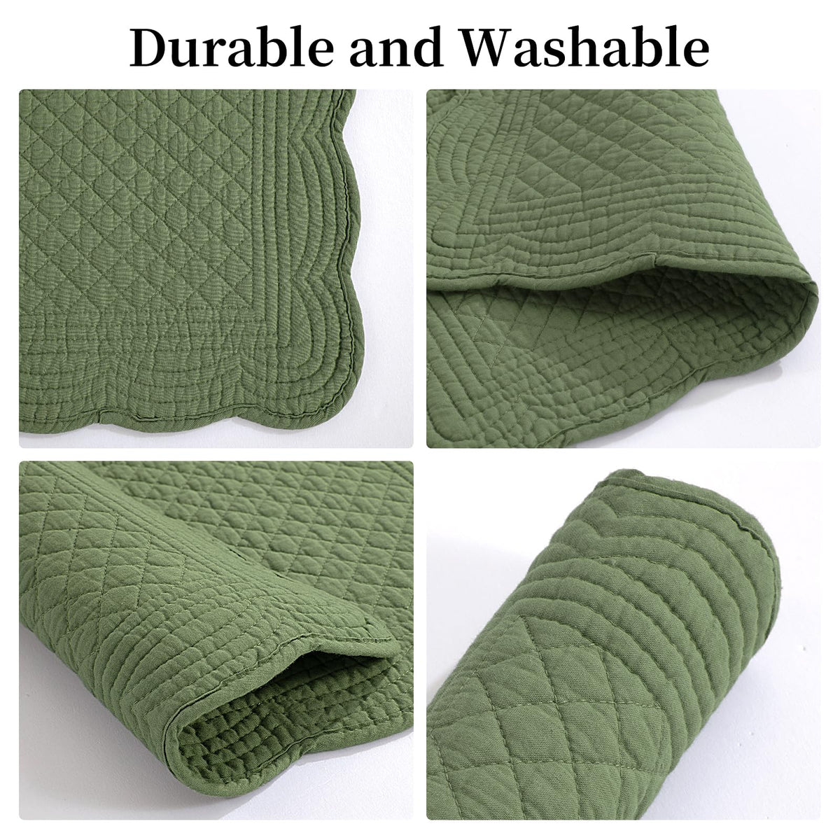 Gift-ready HOMBYS placemats with timeless quilting design.