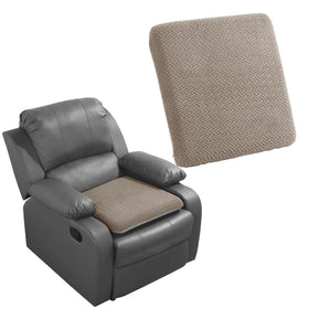 HOMBYS tufted furry cushion in brown adds plush comfort for daily seating