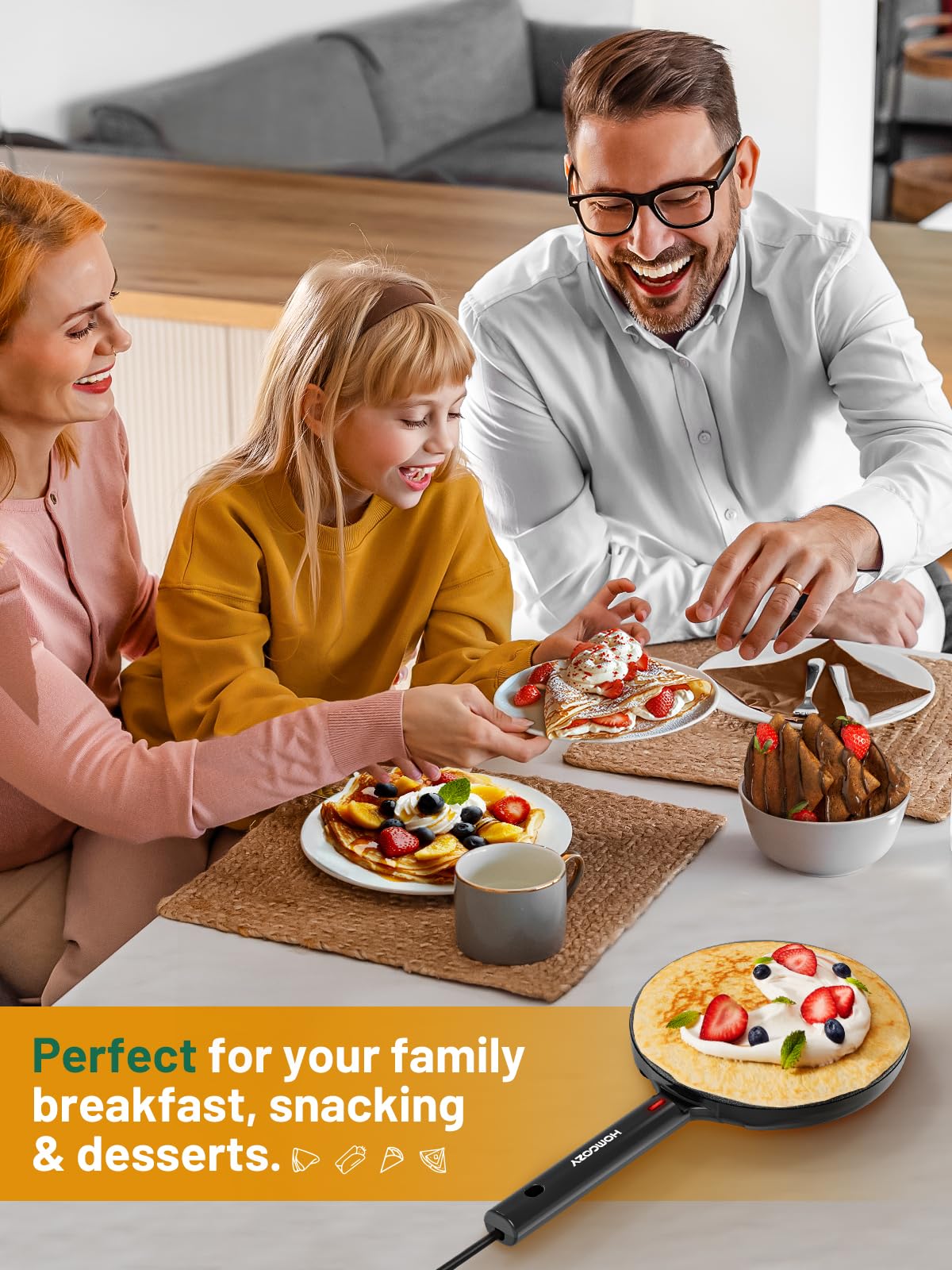 Homcozy quick-heat feature illustrating 20-second preheat