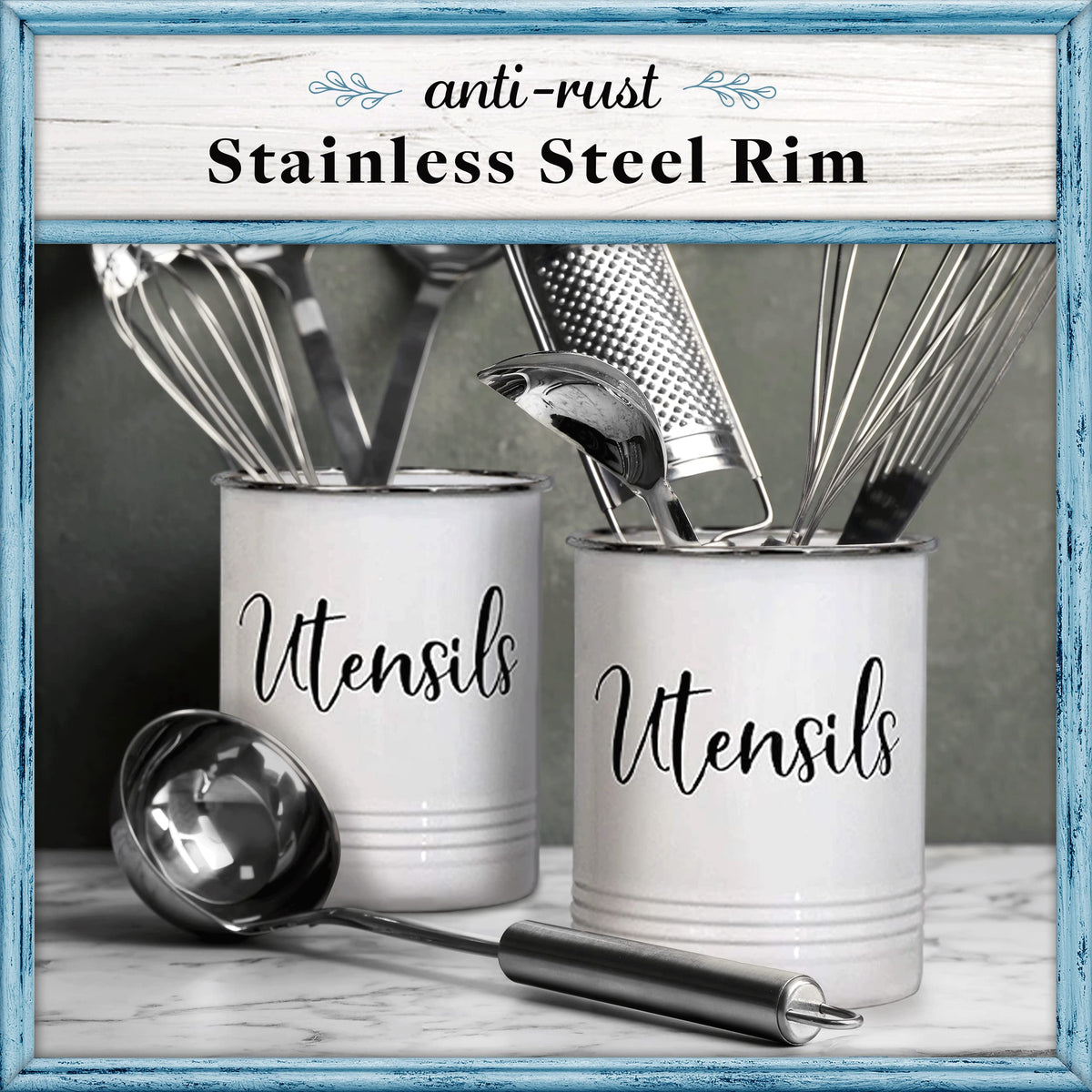 Home Acre Designs durable kitchen accessory with a stainless steel rim for everyday use.