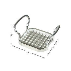 Home Basics easy-cleanup after slicing with simple rinsing and drying.