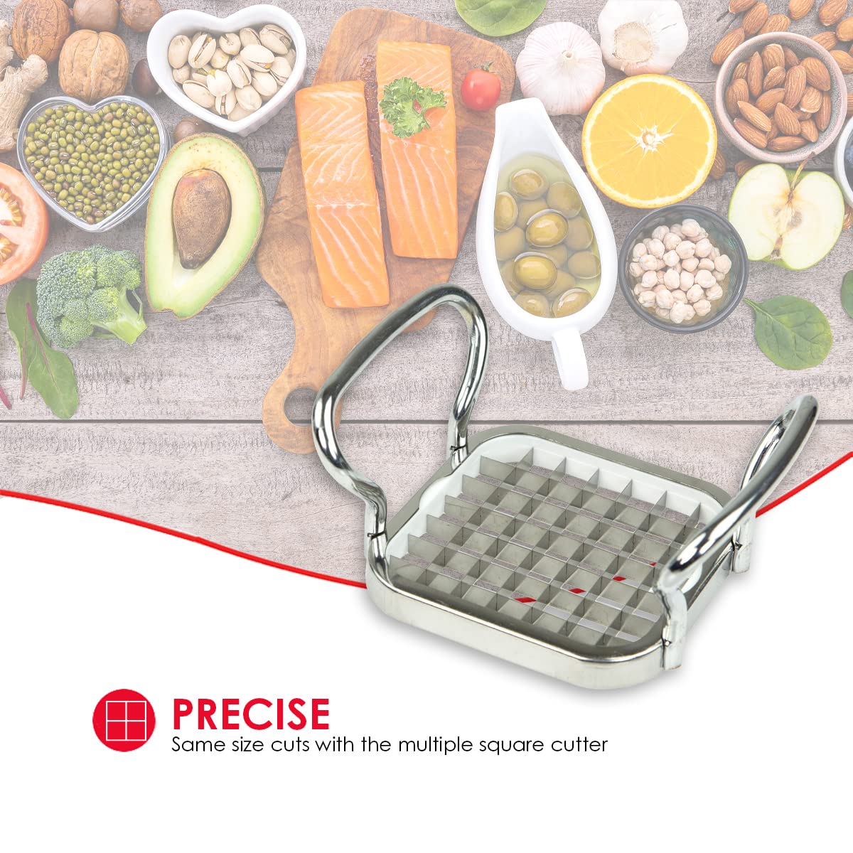 Home Basics vegetable slicer turns carrots and zucchini into fries.