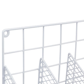 Home Basics saran wrap storage with three boxes stays neatly organized.