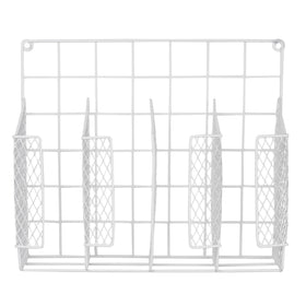 Home Basics wax paper roll holder keeps wax paper tidy and reachable.