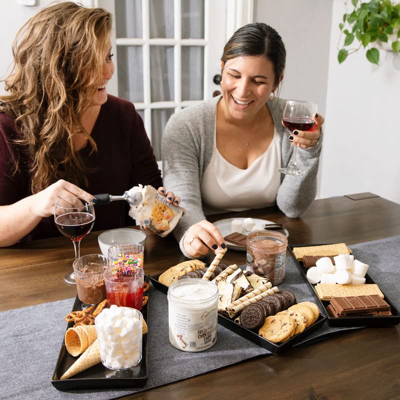 Home Beets microwave and oven-safe platters tolerate reheating up to 400 degrees.