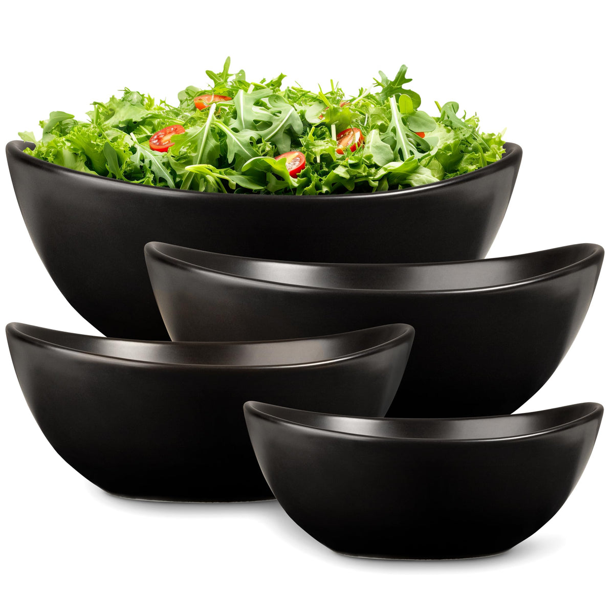 Home Beets matte black 10oz bowl for individual servings and starters.
