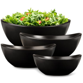 Home Beets matte black 10oz bowl for individual servings and starters.