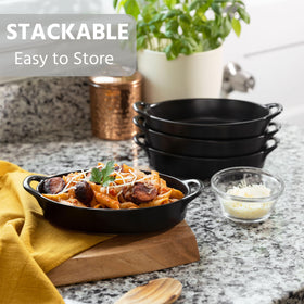 Home Beets non-stick, heat-resistant dish for easy cooking and cleanup.